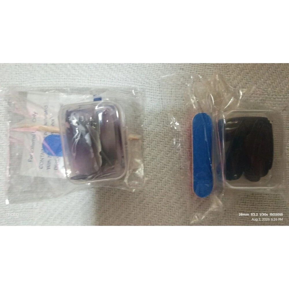 Bulk Set All Different Size Press On Nails with Glue And  Mini Files . NEW!